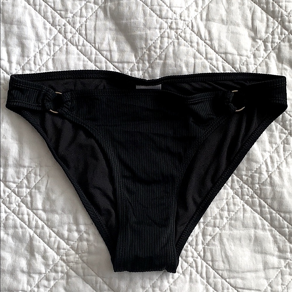 Black bikini bottoms